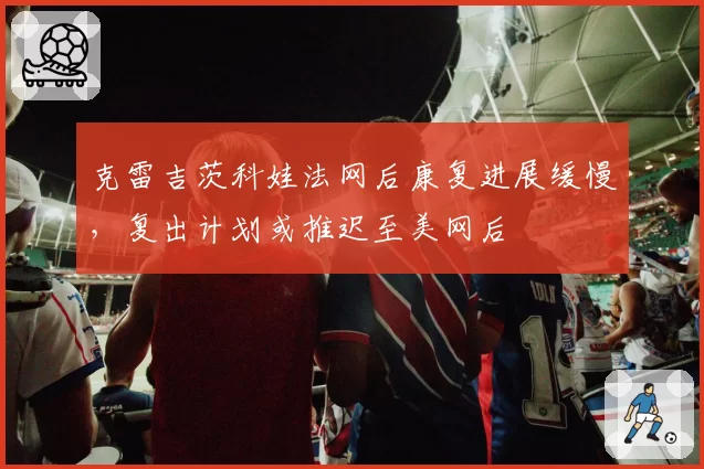 克雷吉茨科娃法网后康复进展缓慢，复出计划或推迟至美网后